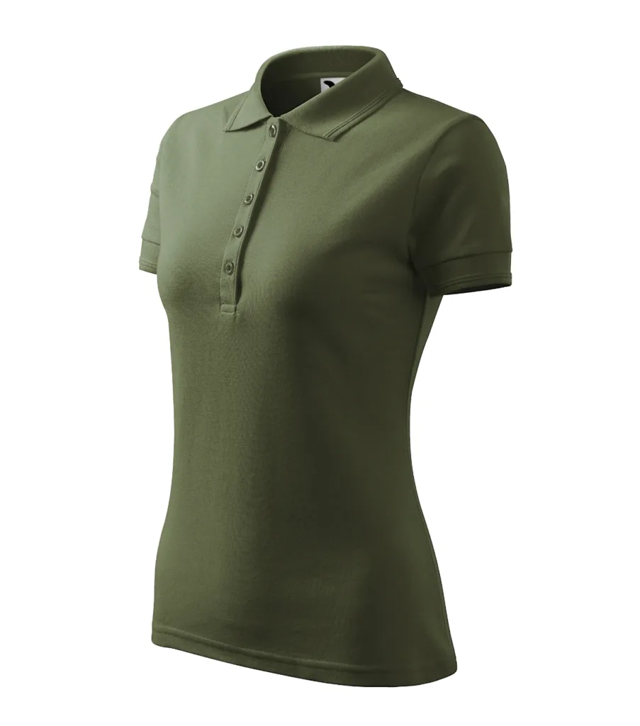 Polokošile MALFINI Pique Polo 210, dámská, khaki
