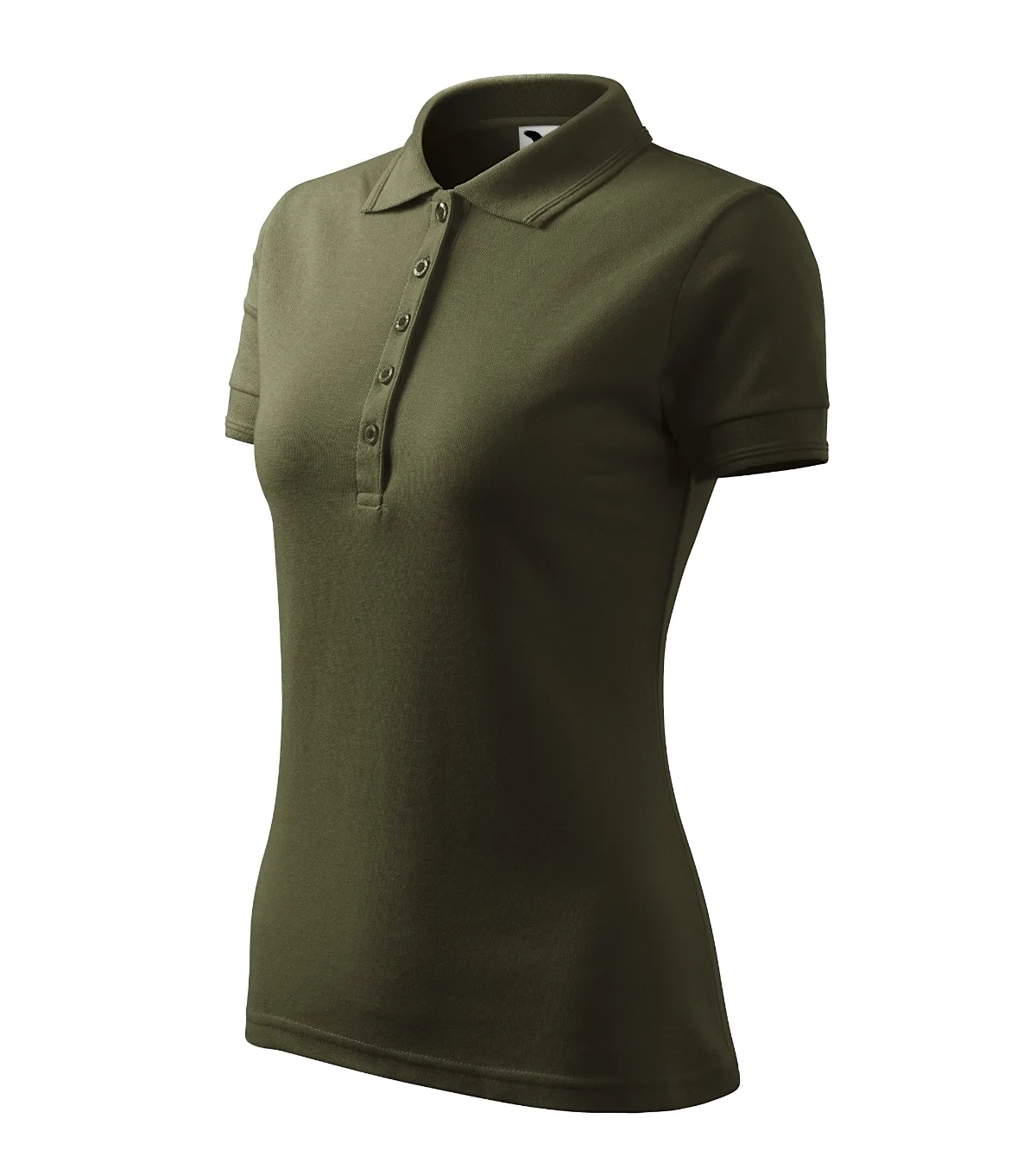 Polokošile MALFINI Pique Polo 210, dámská, military
