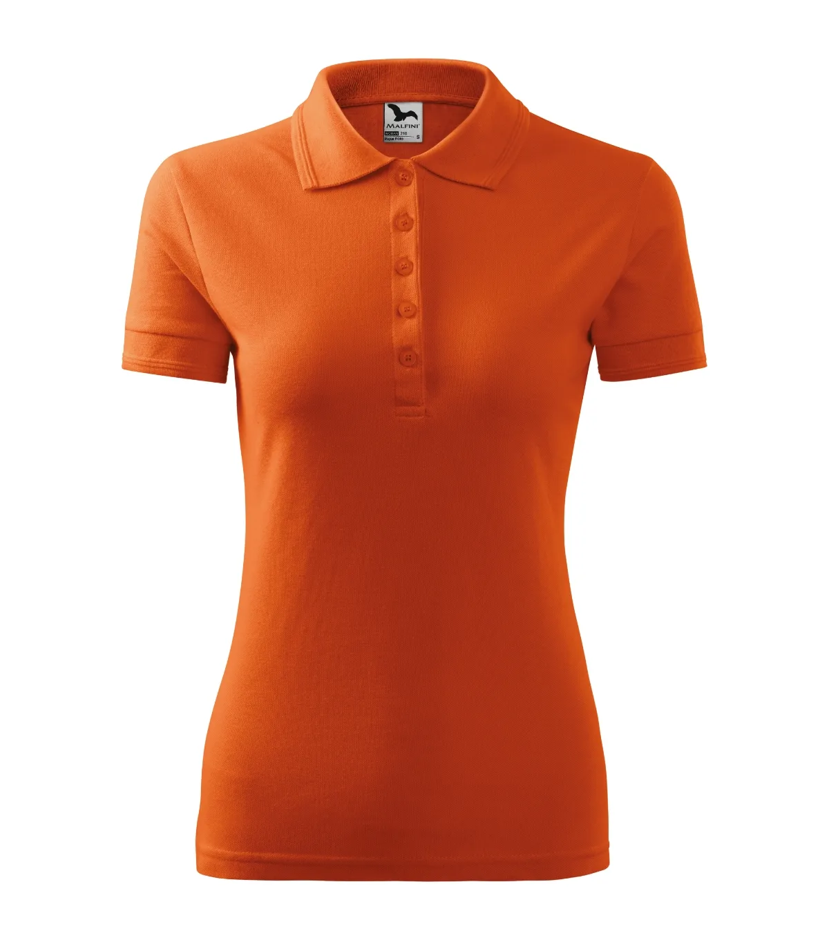 Polokošile MALFINI Pique Polo 210, dámská, oranžová - Obrázek 2