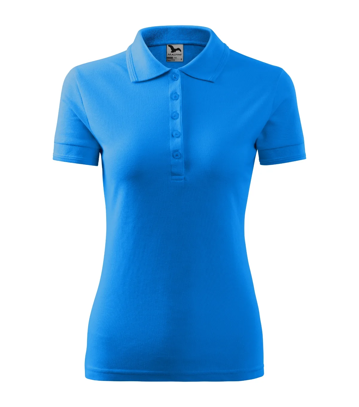 Polokošile MALFINI Pique Polo 210, dámská, snorkel blue - Obrázek 2