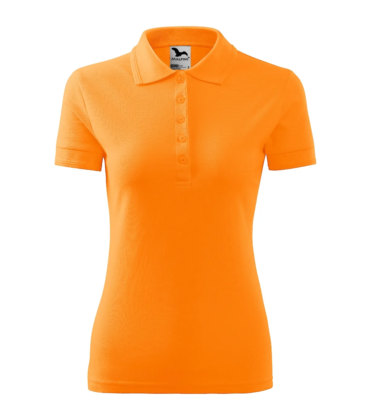 Polokošile MALFINI Pique Polo 210, dámská, tangerine orange - Obrázek 2
