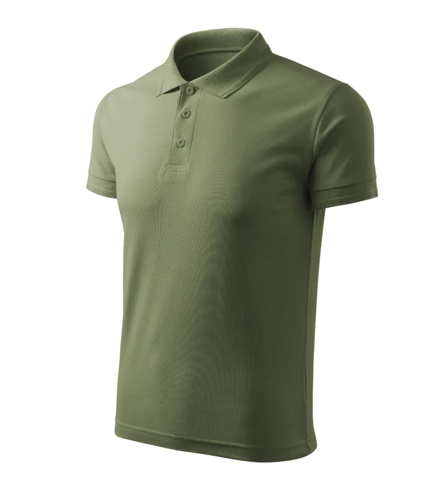 Polokošile MALFINI Pique Polo Free F03, pánská, khaki