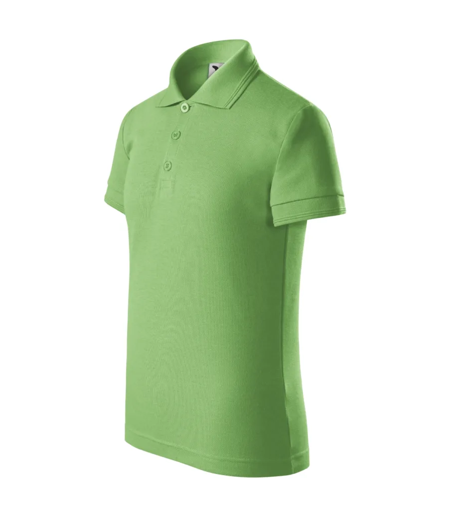 Polokošile MALFINI Pique Polo X22, dětská, trávově zelená