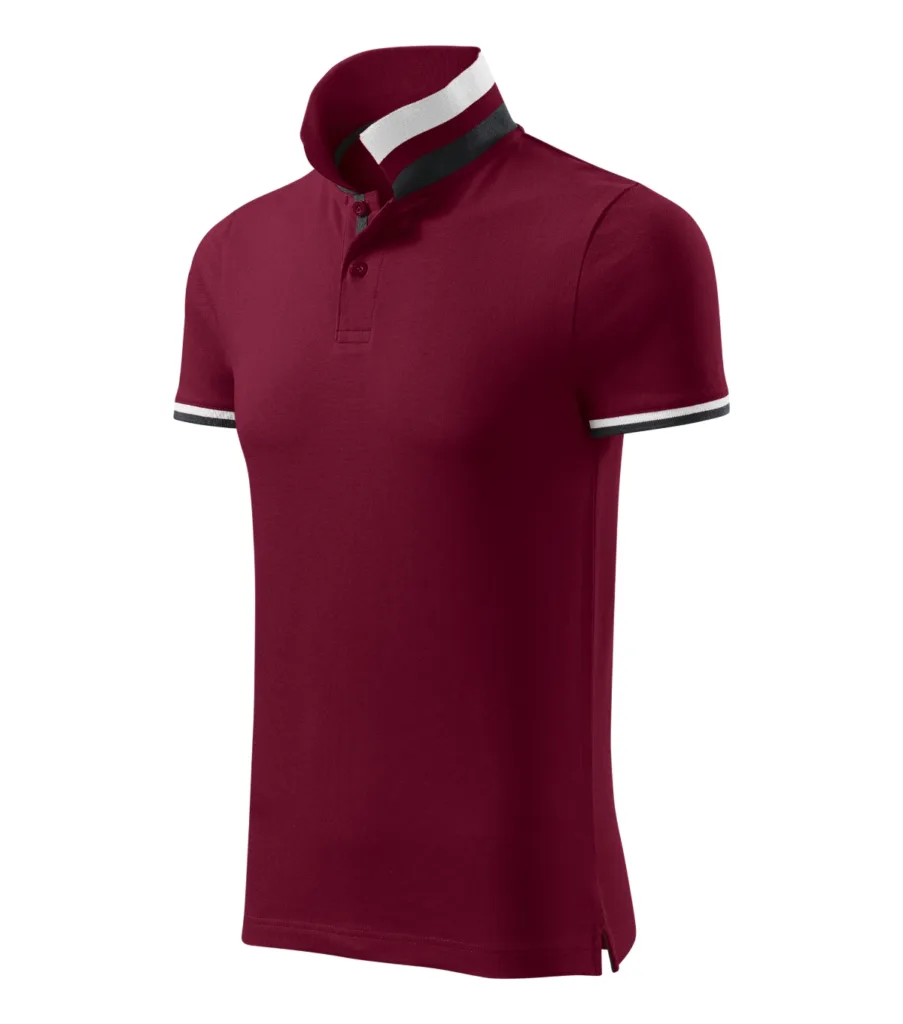 Polokošile MALFINI Premium Collar Up 256, pánská, garnet