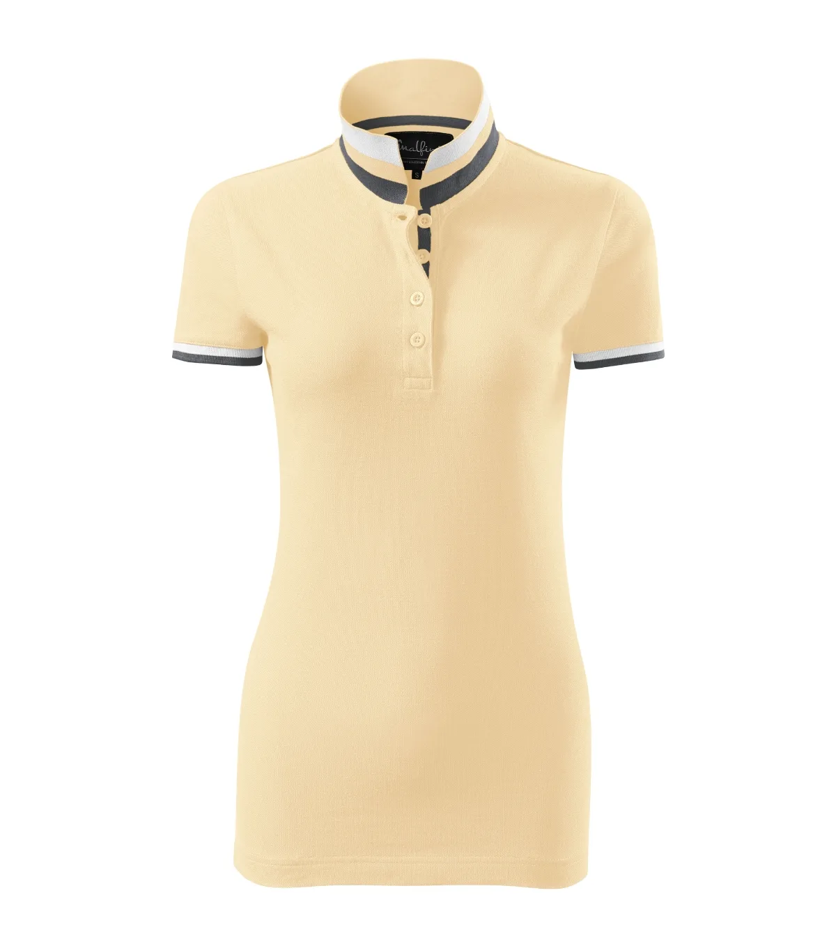 Polokošile MALFINI Premium Collar Up 257, dámská, bourbon vanilla - Obrázek 2