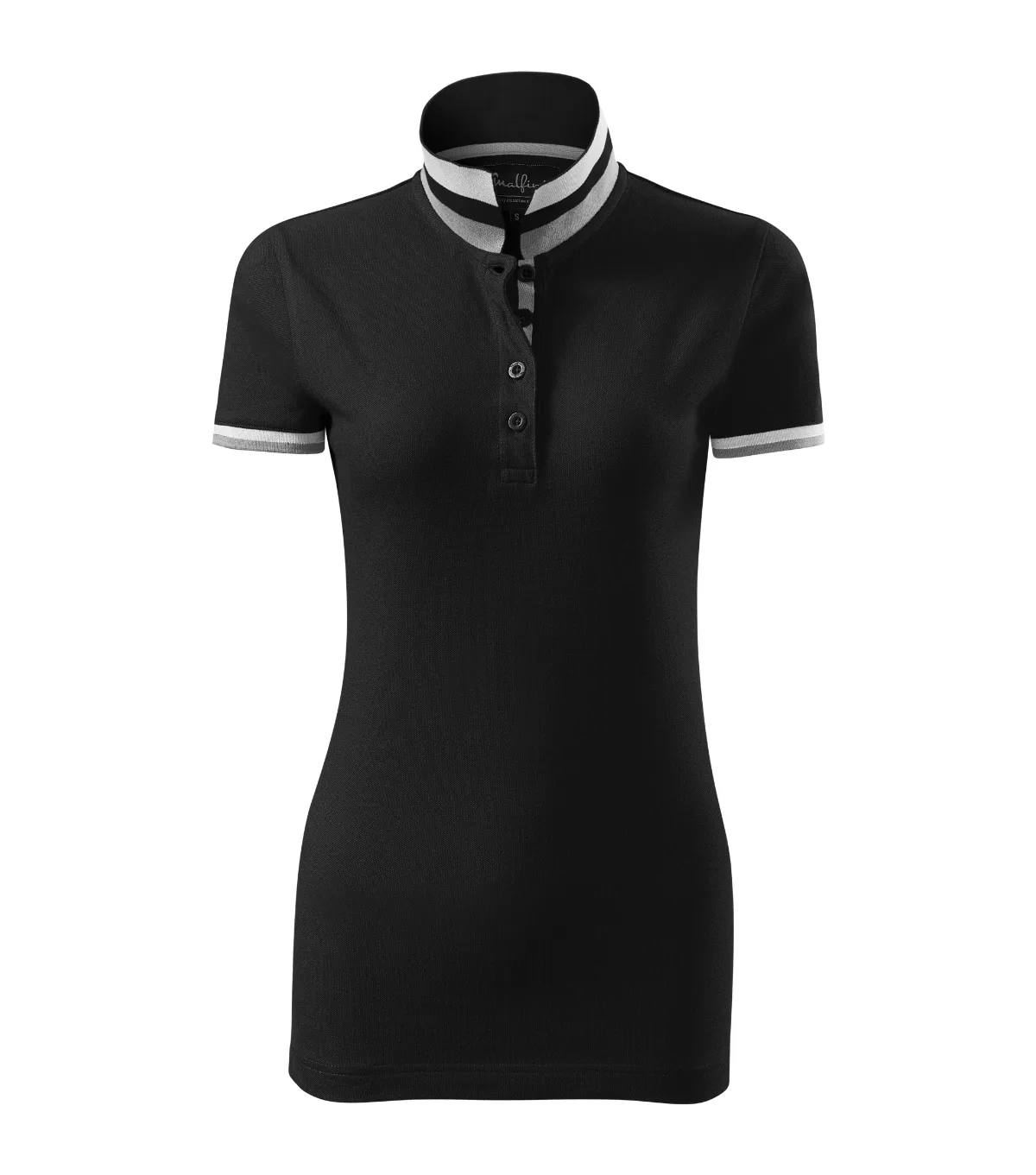 Polokošile MALFINI Premium Collar Up 257, dámská, černá - Obrázek 2