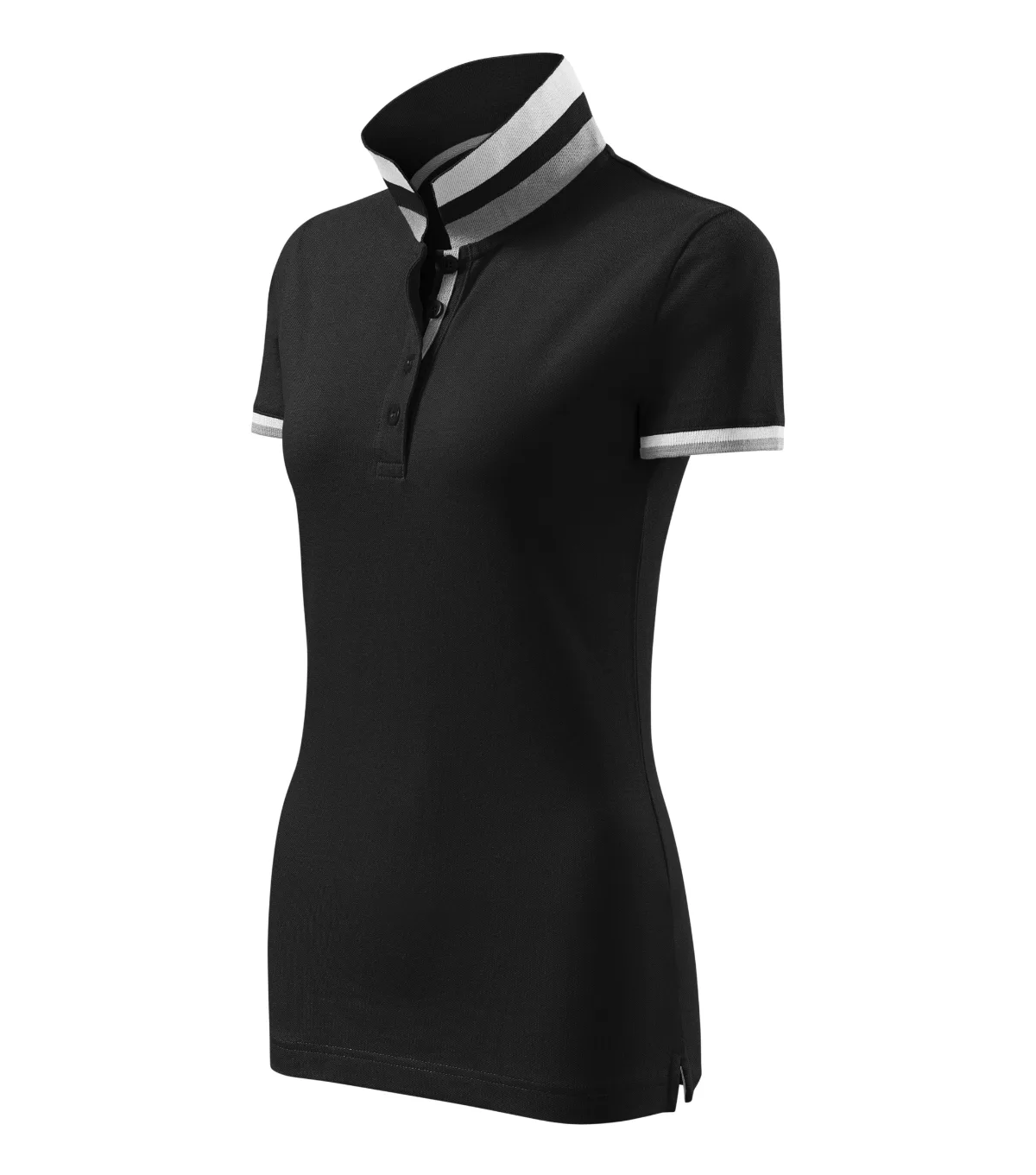 Polokošile MALFINI Premium Collar Up 257, dámská, černá