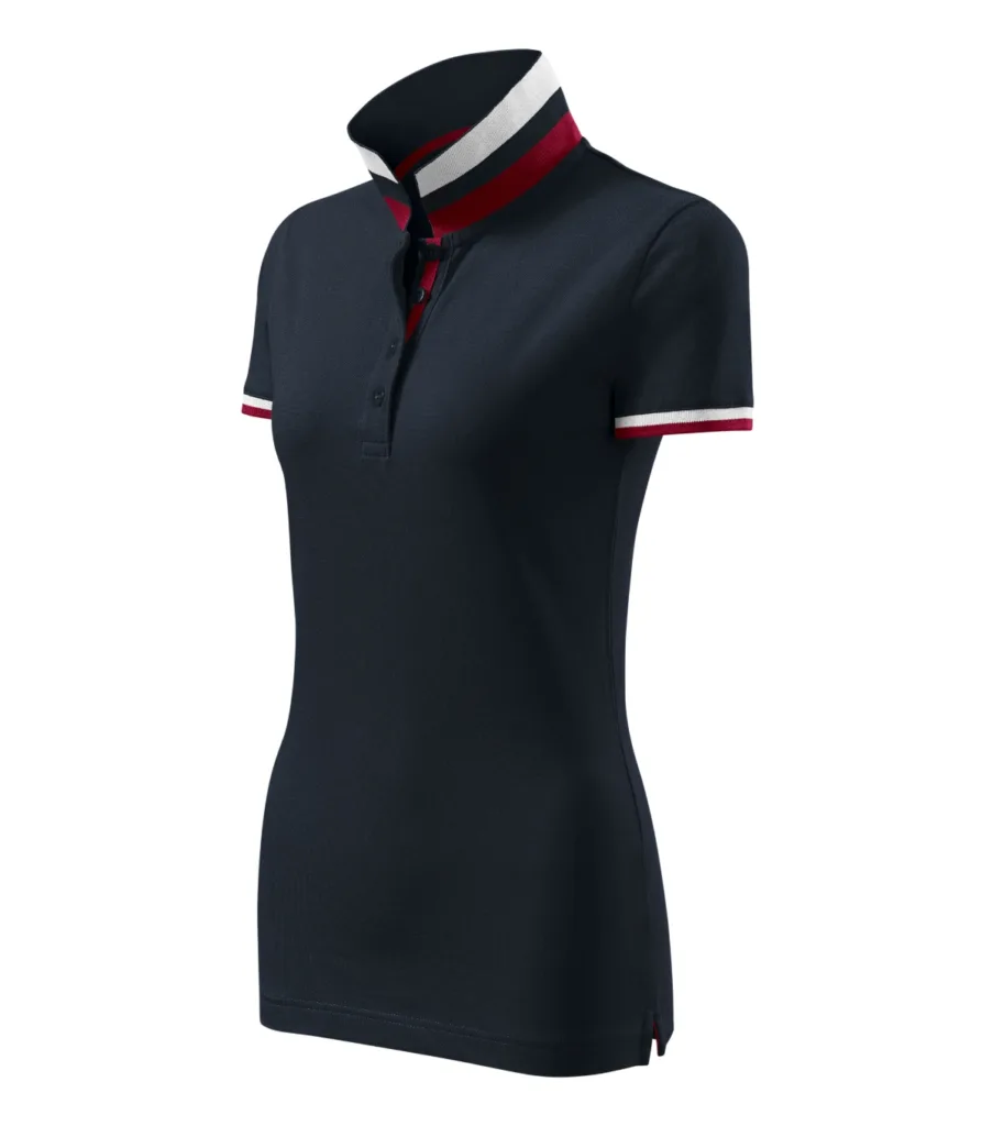 Polokošile MALFINI Premium Collar Up 257, dámská, dark navy