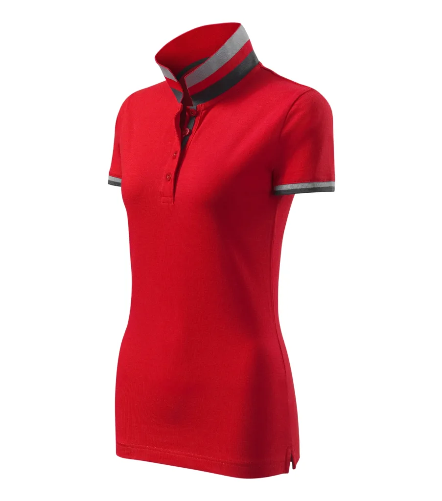 Polokošile MALFINI Premium Collar Up 257, dámská, formula red