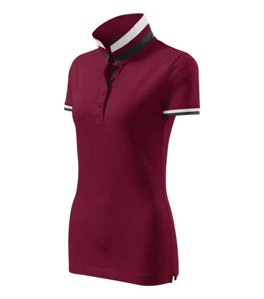 Polokošile MALFINI Premium Collar Up 257, dámská, garnet