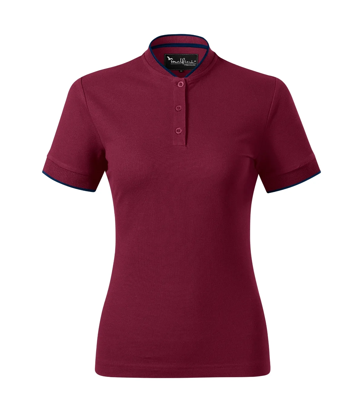 Polokošile MALFINI Premium Diamond 274, dámská, garnet - Obrázek 2