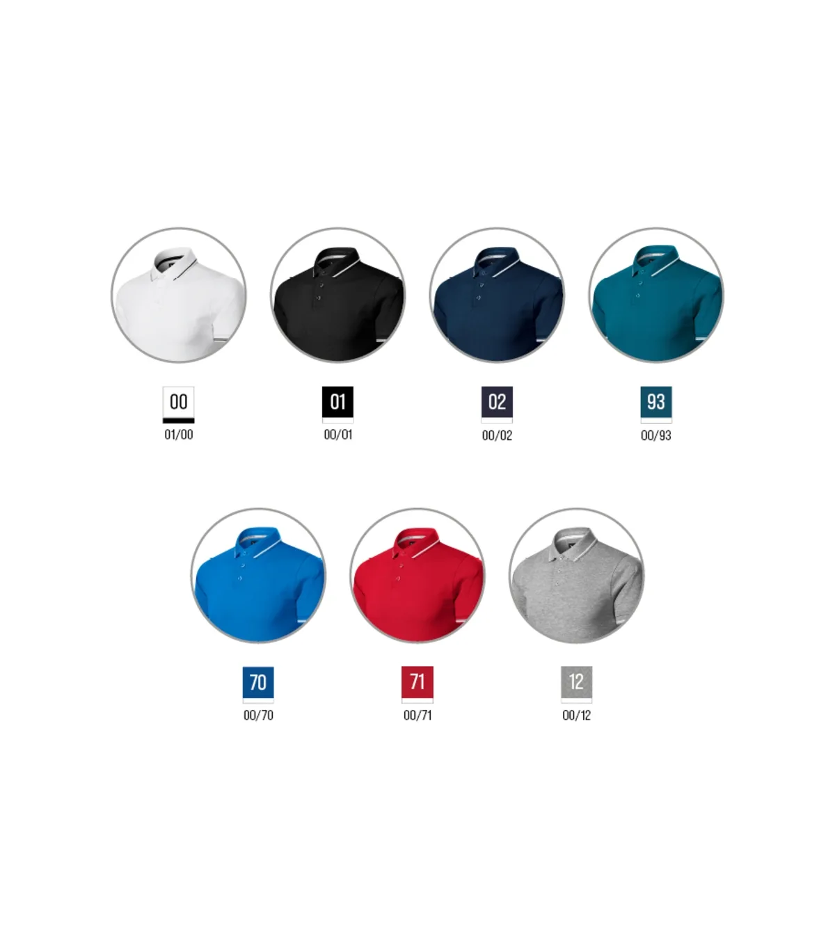 Polokošile MALFINI Premium Perfection plain 251, pánská, petrolejová - Obrázek 3
