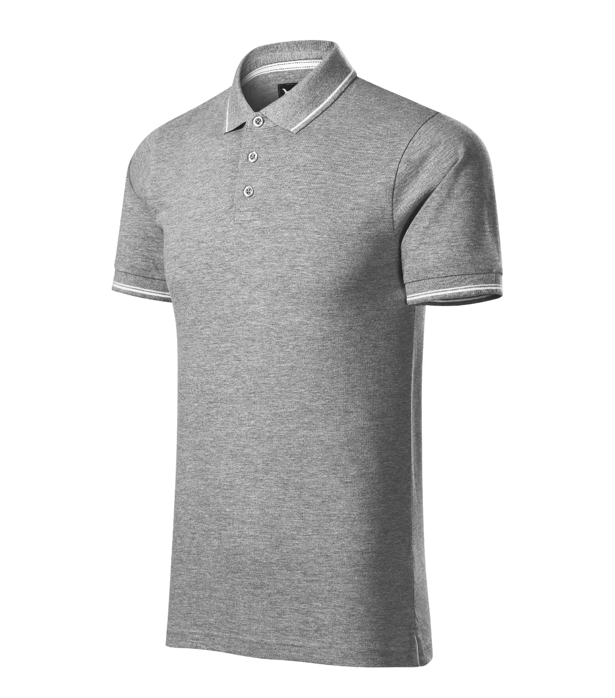 Polokošile MALFINI Premium Perfection plain 251, pánská, tmavě šedý melír