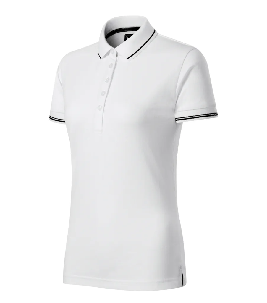 Polokošile MALFINI Premium Perfection plain 253, dámská, bílá