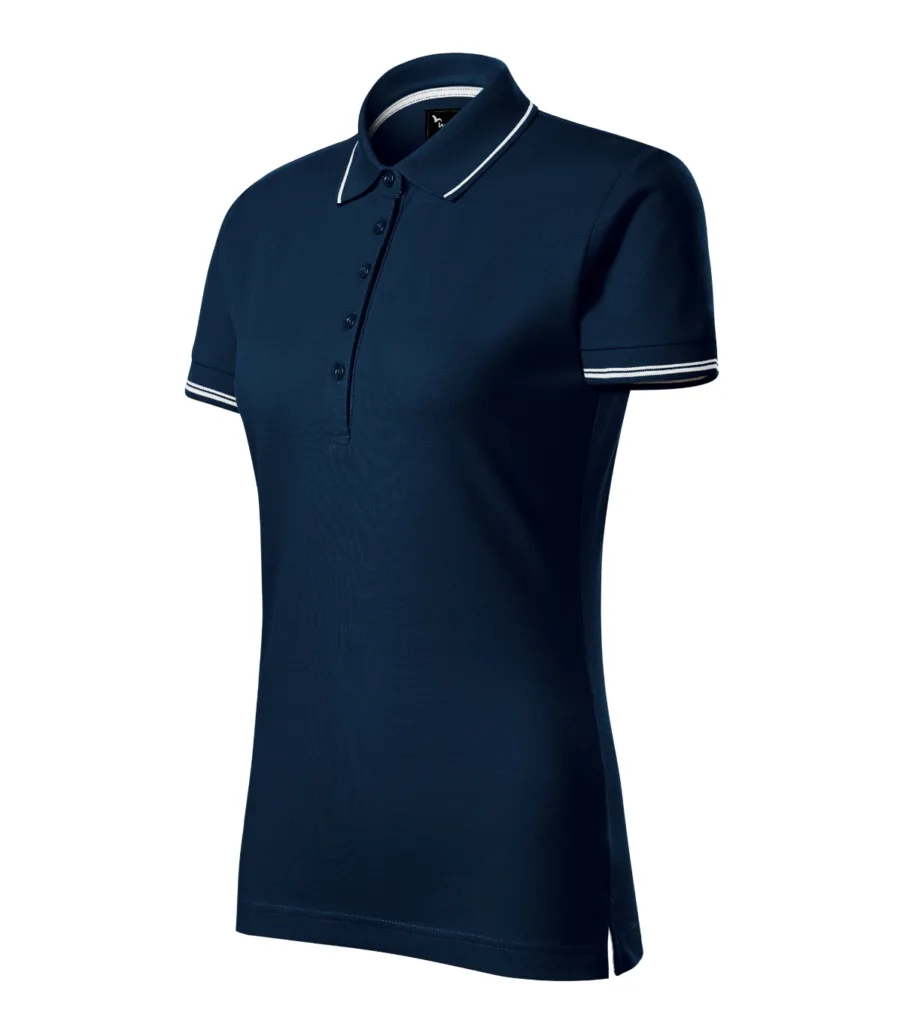 Polokošile MALFINI Premium Perfection plain 253, dámská, námořní modrá