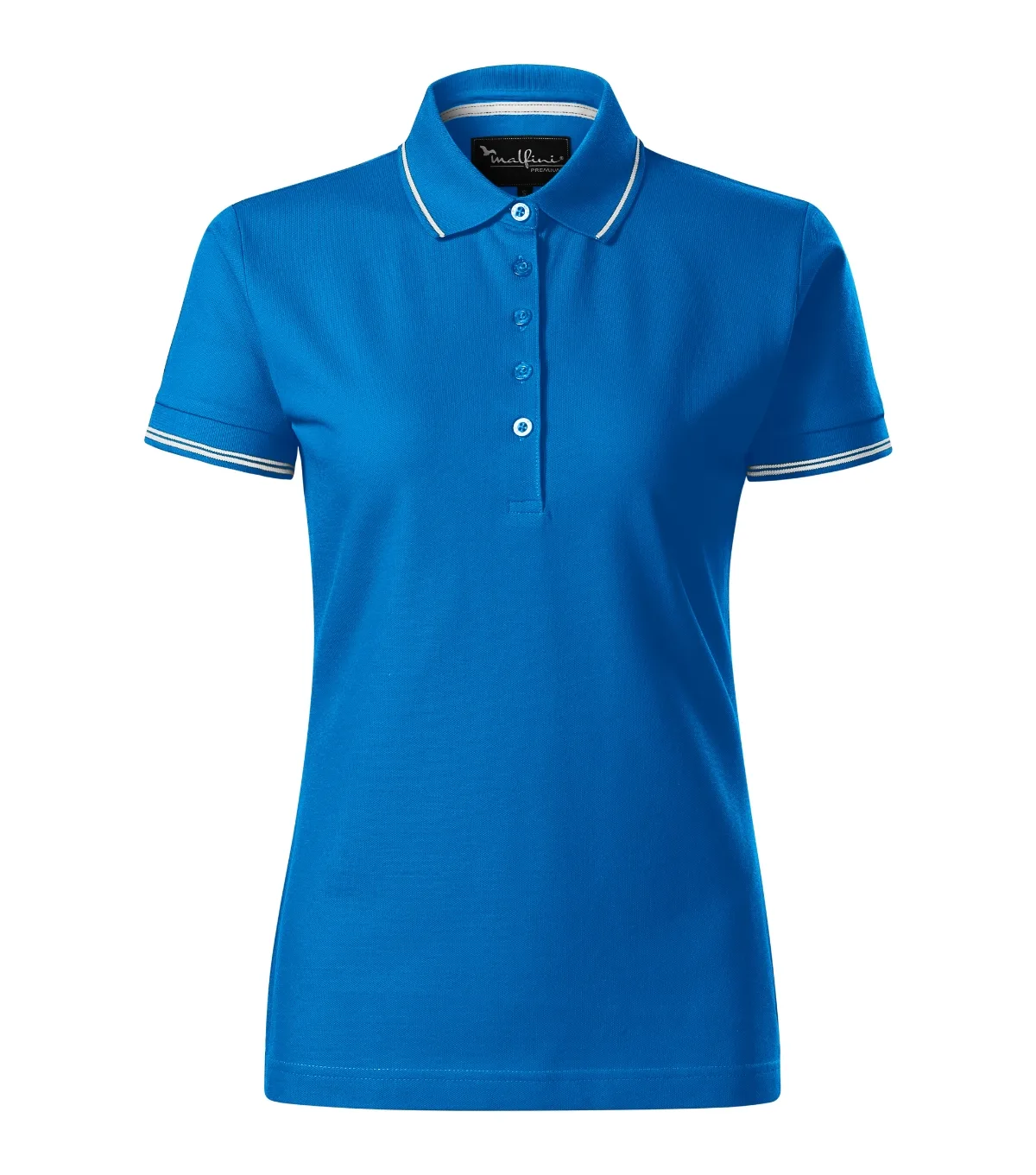 Polokošile MALFINI Premium Perfection plain 253, dámská, snorkel blue - Obrázek 2