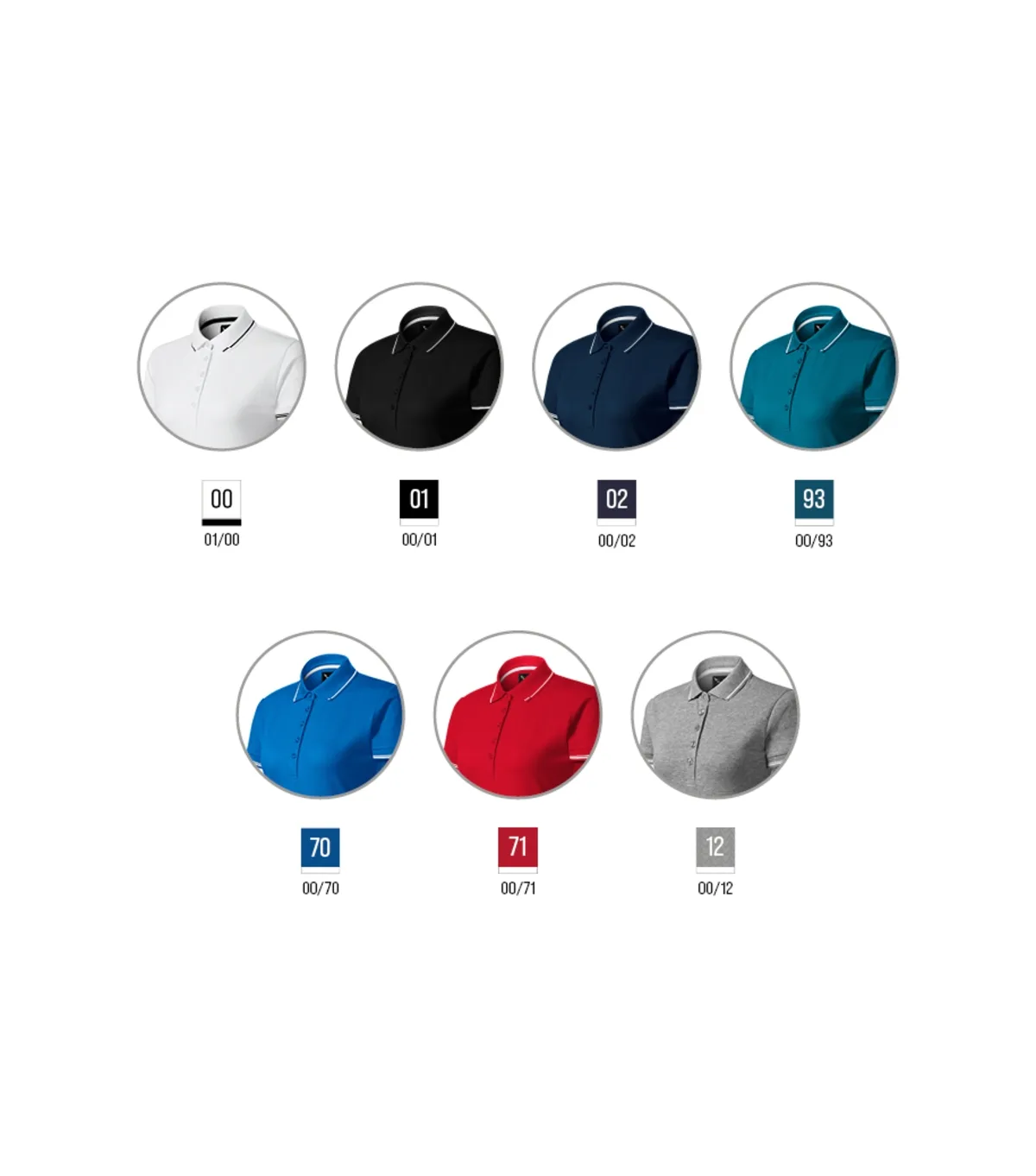 Polokošile MALFINI Premium Perfection plain 253, dámská, snorkel blue - Obrázek 3