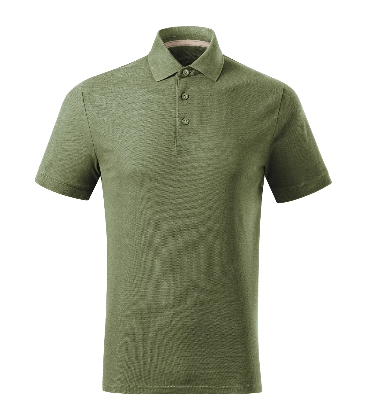 Polokošile MALFINI Prime (GOTS) 234, pánská, khaki - Obrázek 2