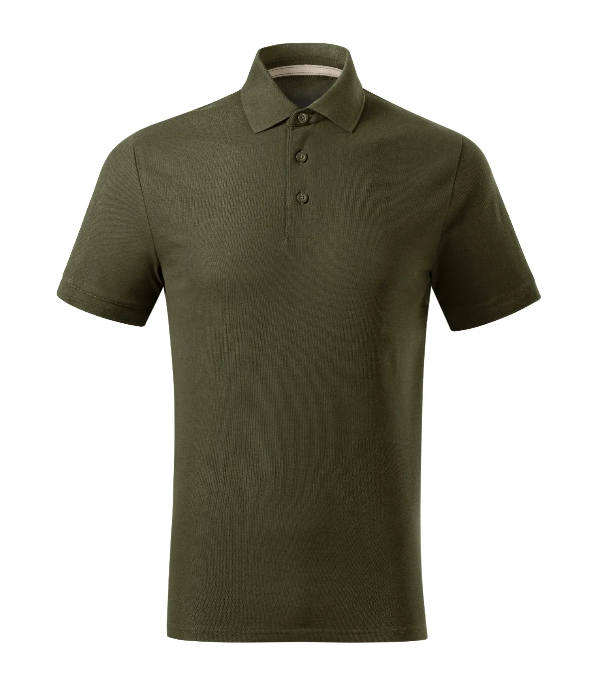 Polokošile MALFINI Prime (GOTS) 234, pánská, military - Obrázek 2