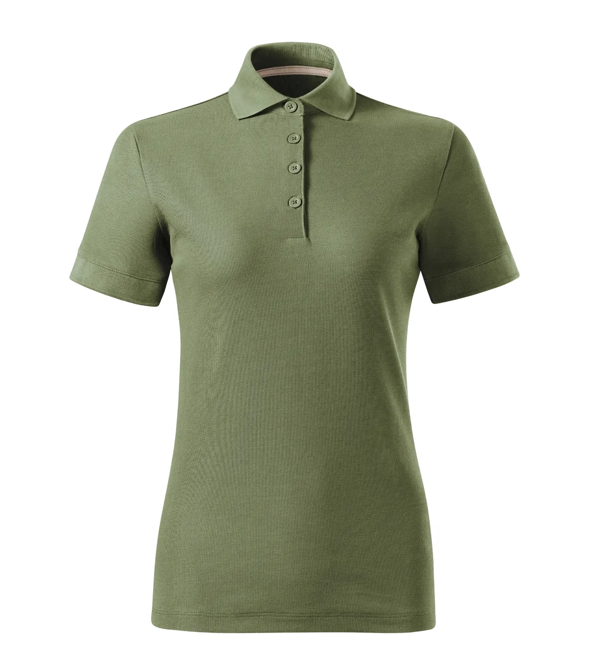 Polokošile MALFINI Prime (GOTS) 235, dámská, khaki - Obrázek 2
