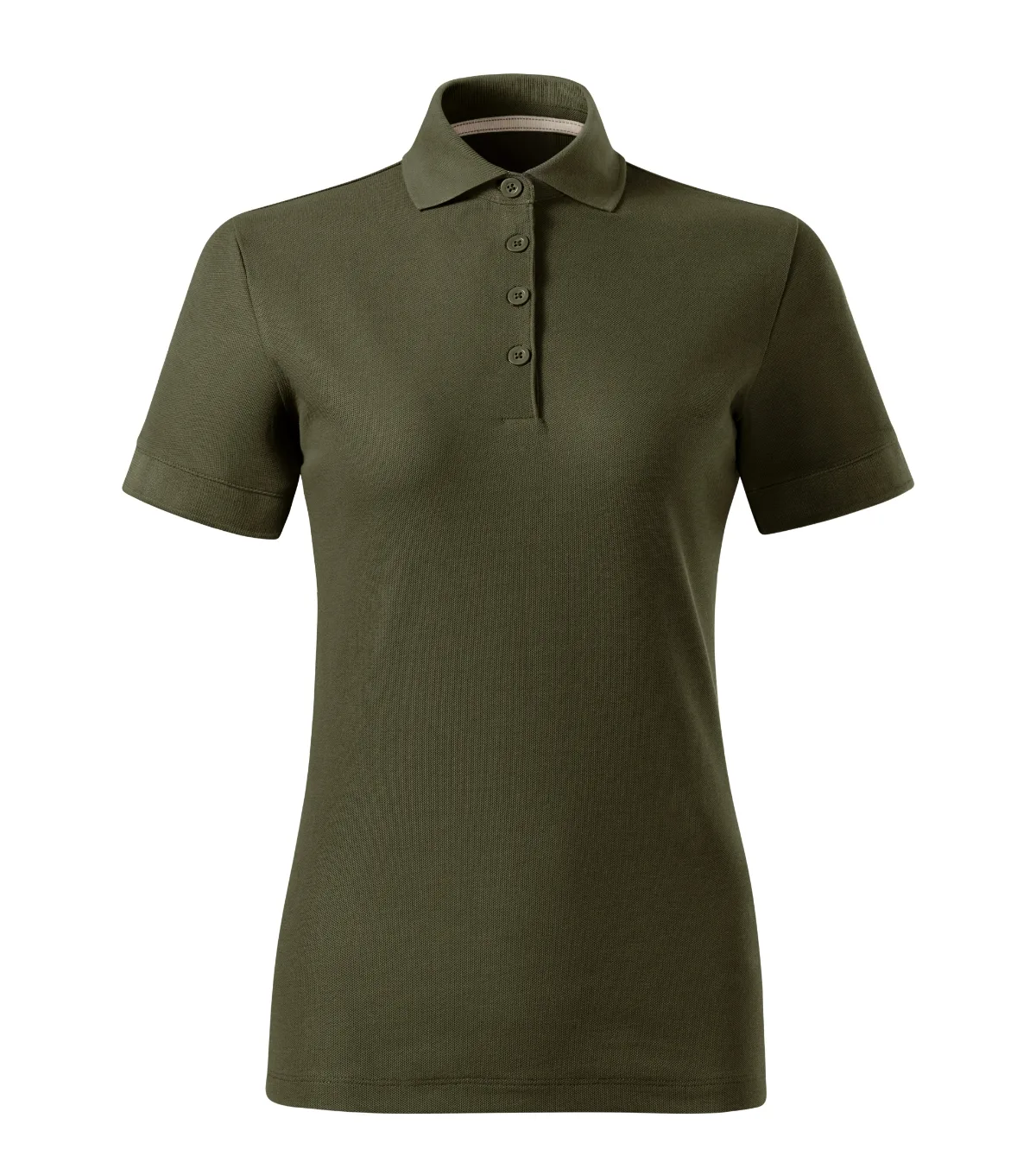 Polokošile MALFINI Prime (GOTS) 235, dámská, military - Obrázek 2