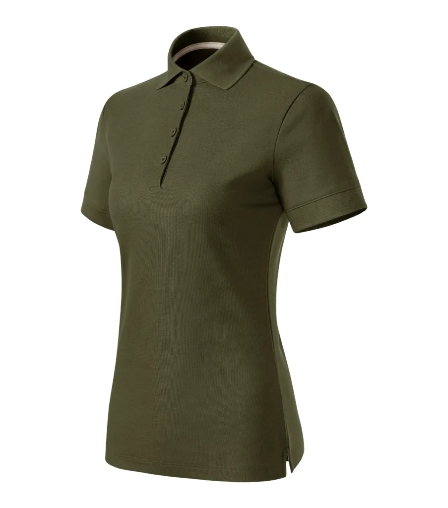 Polokošile MALFINI Prime (GOTS) 235, dámská, military
