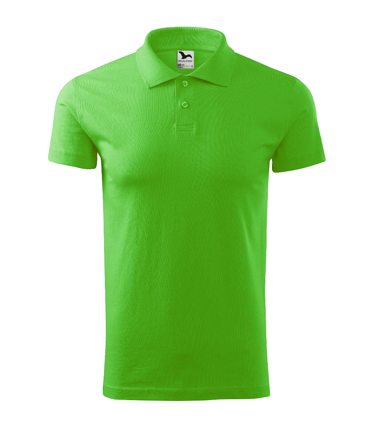 Polokošile MALFINI Single J. 202, pánská, apple green - Obrázek 2