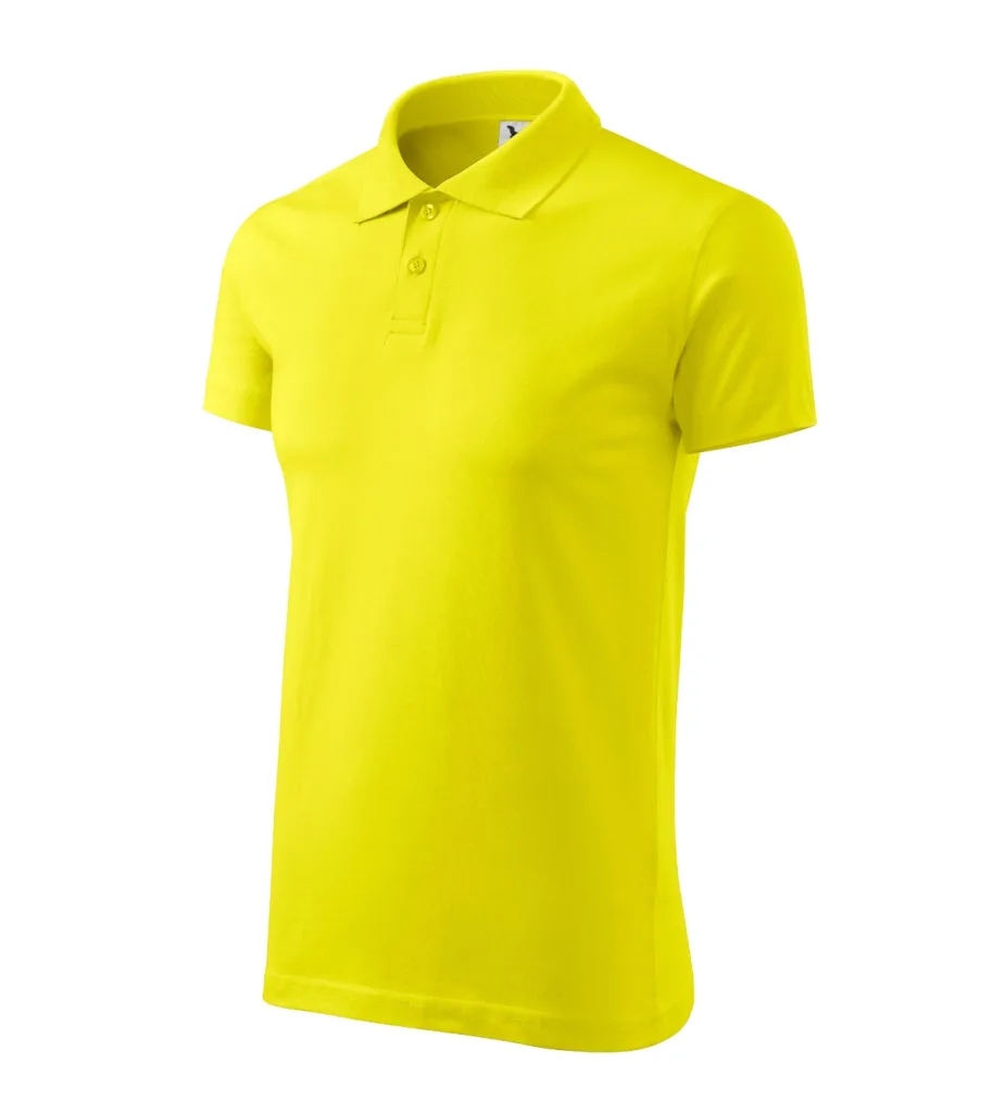 Polokošile MALFINI Single J. 202, pánská, citronová