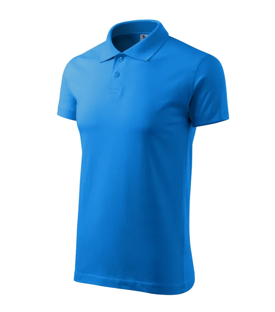 Polokošile MALFINI Single J. 202, pánská, snorkel blue