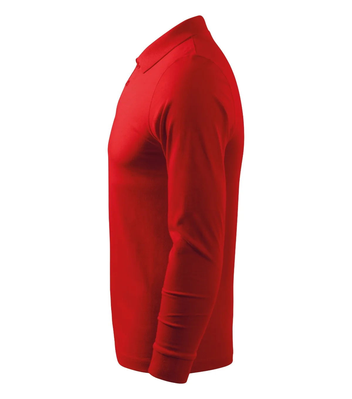 Polokošile MALFINI Single J. LS 211, pánská, červená - Obrázek 3