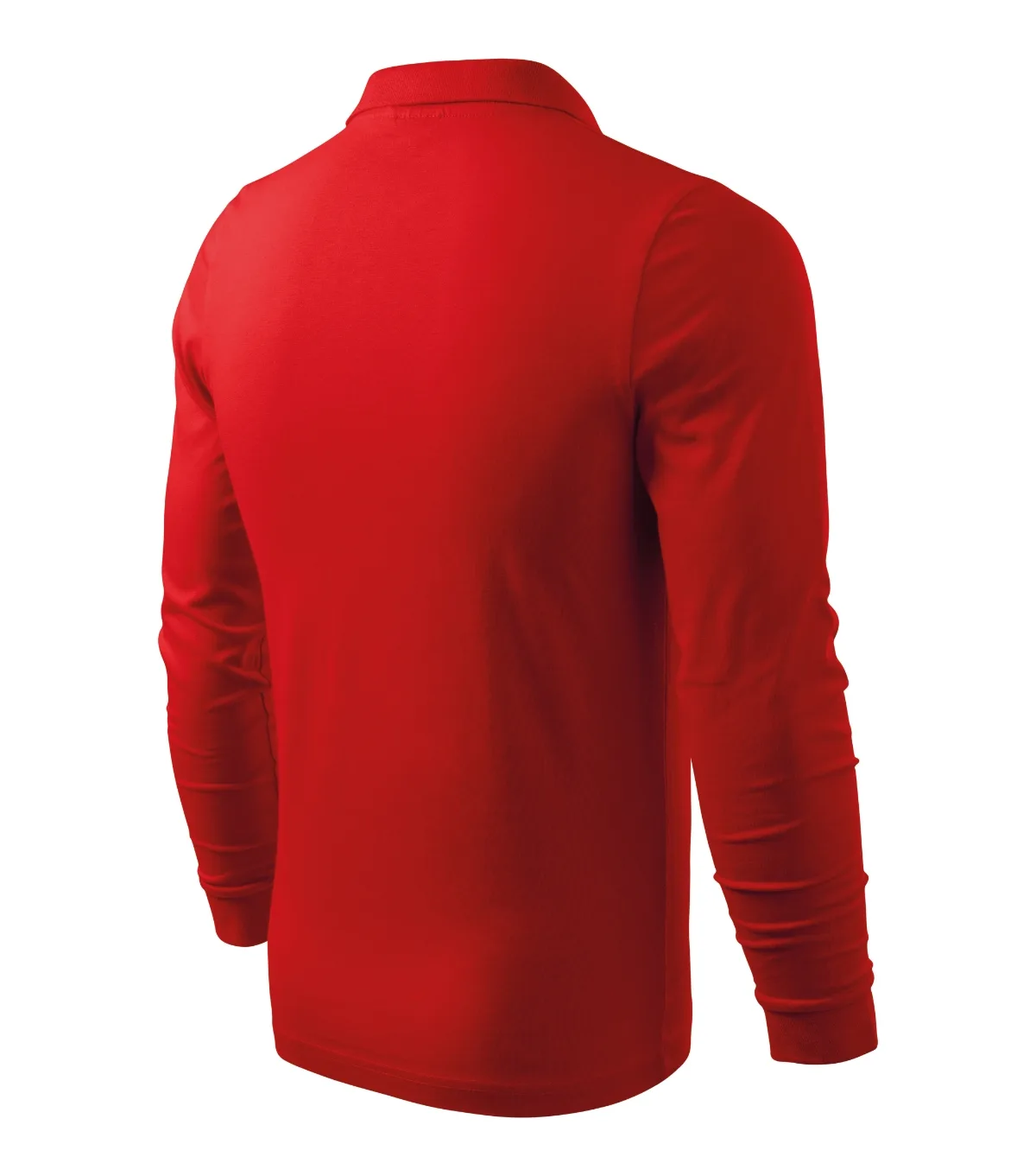 Polokošile MALFINI Single J. LS 211, pánská, červená - Obrázek 4