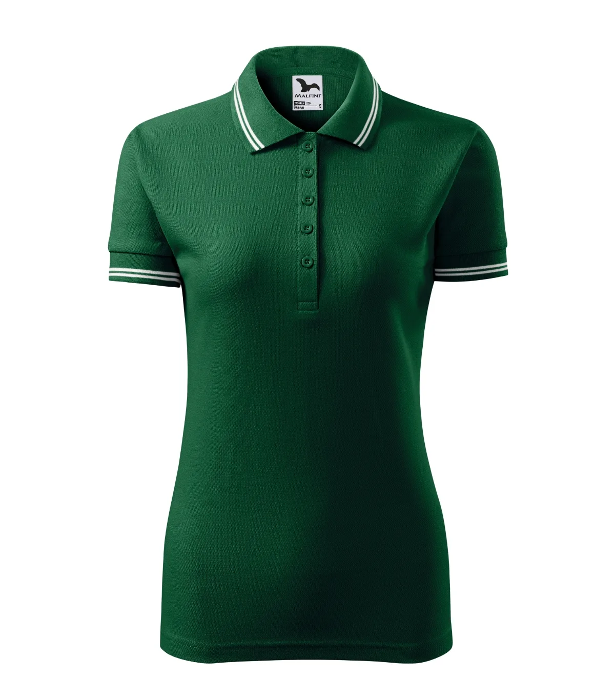 Polokošile MALFINI Urban 220, dámská, dark green - Obrázek 2