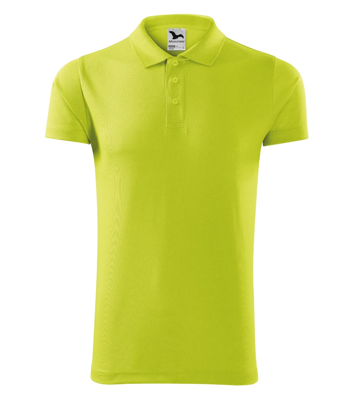 Polokošile MALFINI Victory 217, unisex, limetková - Obrázek 2