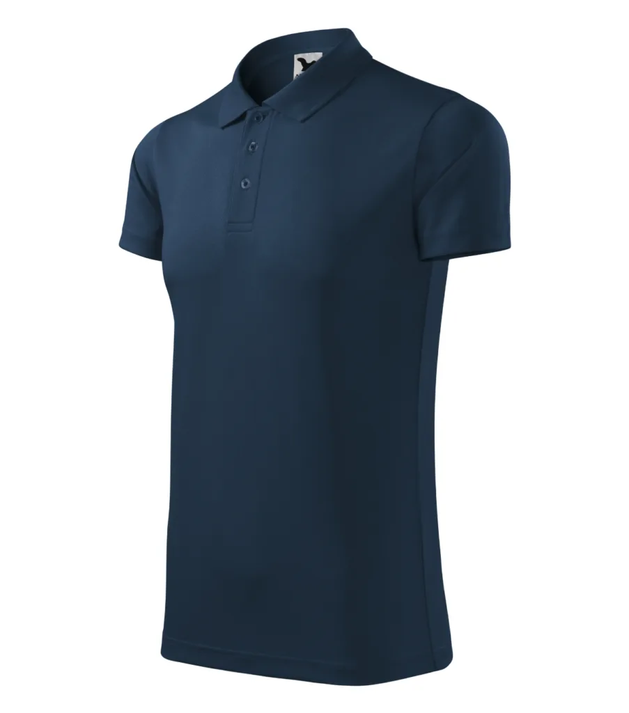Polokošile MALFINI Victory 217, unisex, námořní modrá