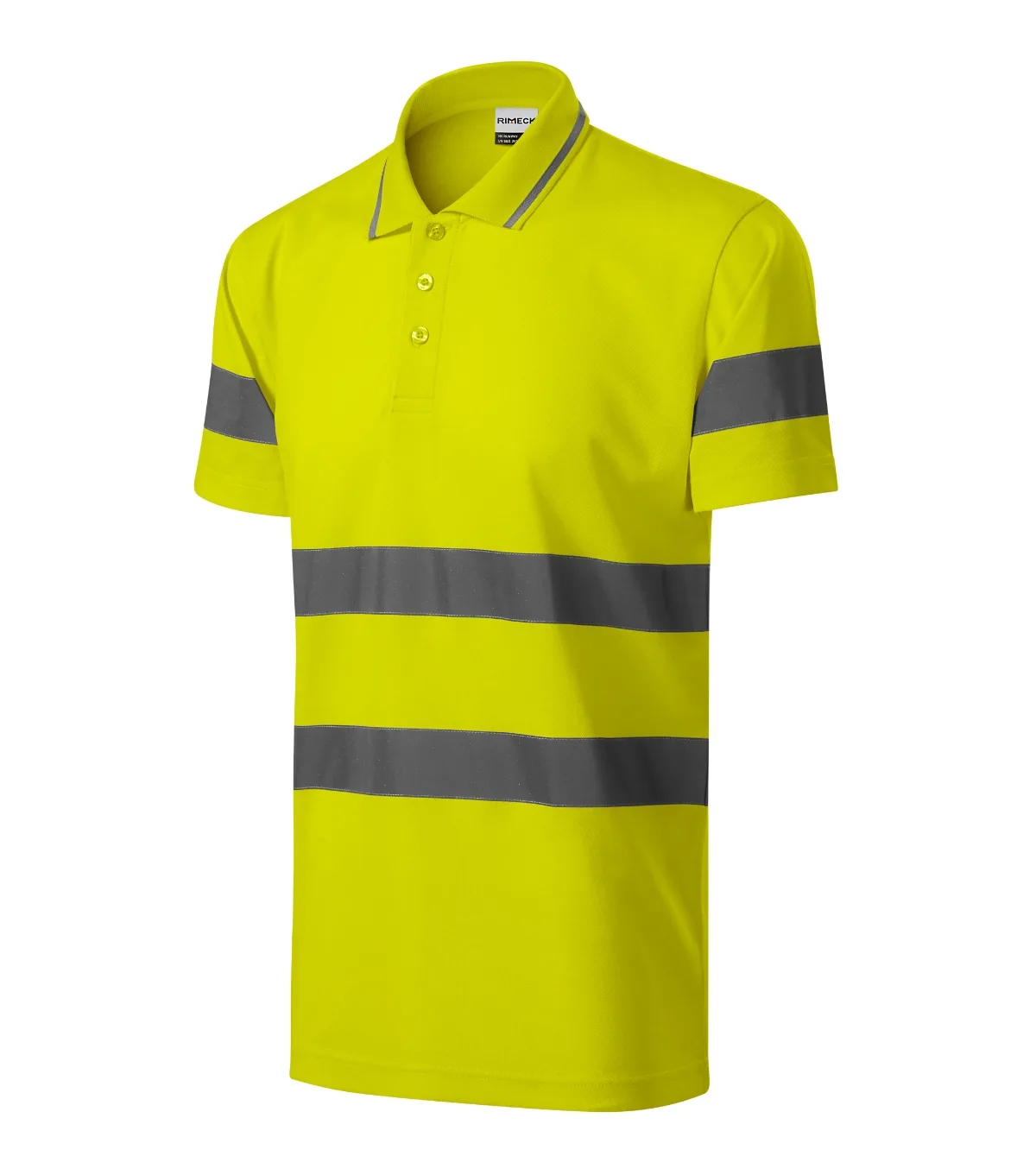 Polokošile RIMECK HV Runway 2V9, unisex, fluorescenční žlutá