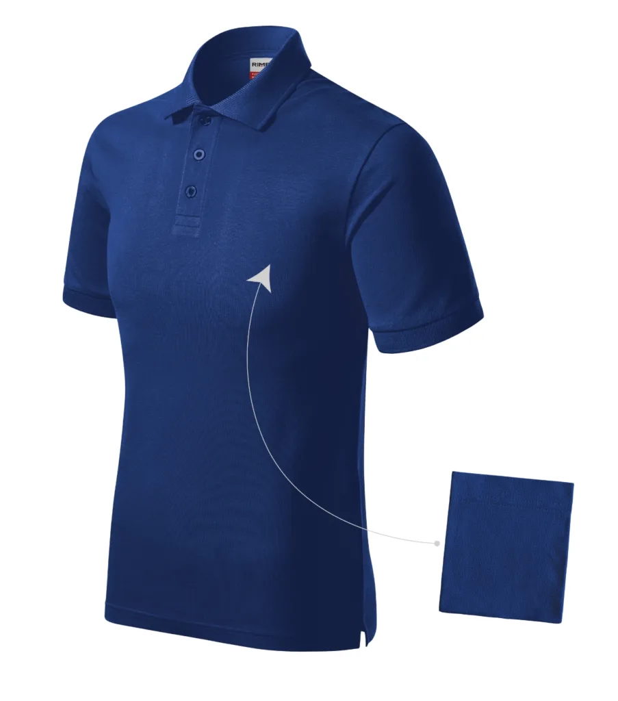 Polokošile RIMECK Resist Heavy Polo R20, pánská, královská modrá