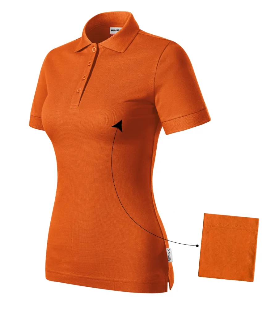 Polokošile RIMECK Resist Heavy Polo R21, dámská, oranžová