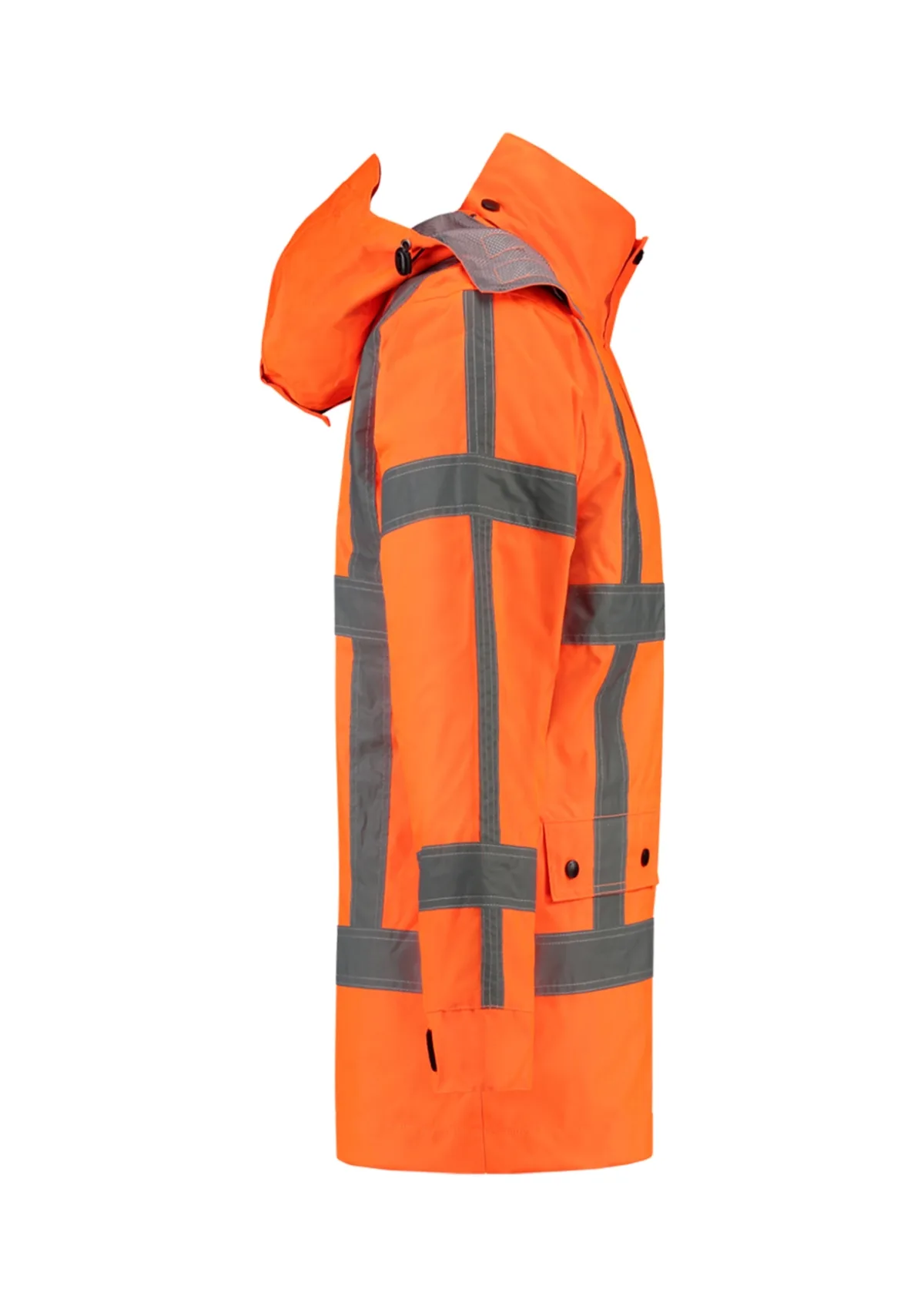 Pracovní bunda TRICORP RWS Parka T50, unisex, fluorescenční oranžová - Obrázek 5