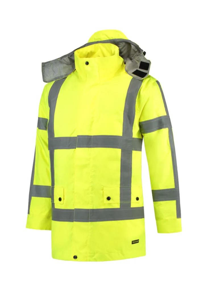Pracovní bunda TRICORP RWS Parka T50, unisex, fluorescenční žlutá