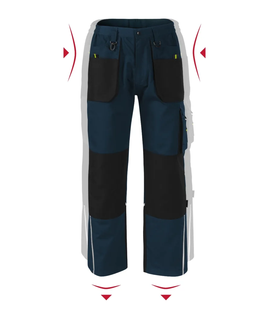 Pracovní kalhoty RIMECK Ranger W03, pánské, námořní modrá