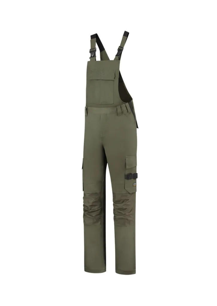 Pracovní kalhoty s laclem TRICORP Bib & Brace Twill Cordura T67, unisex, army