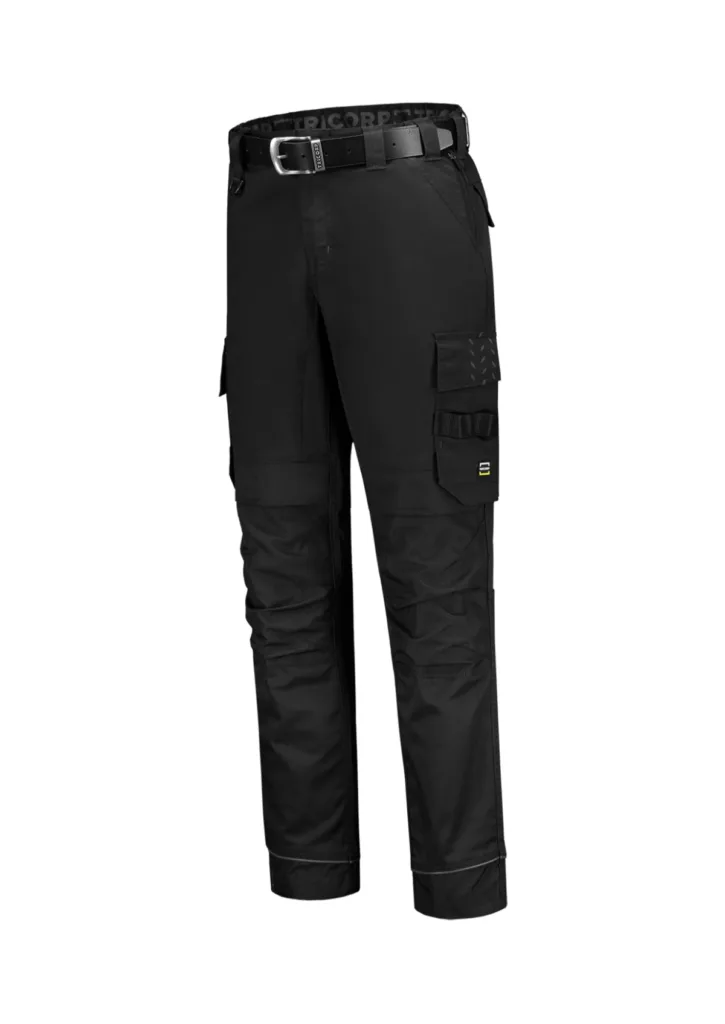 Pracovní kalhoty TRICORP Work Pants Twill Cordura Stretch T62, unisex, černá