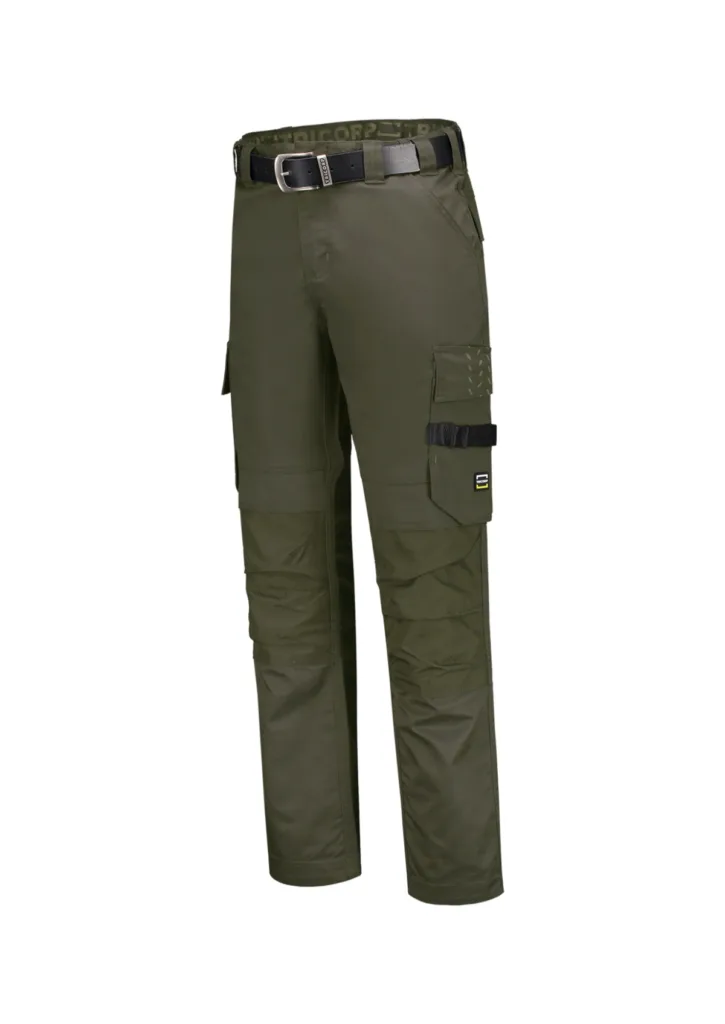 Pracovní kalhoty TRICORP Work Pants Twill Cordura T63, unisex, army