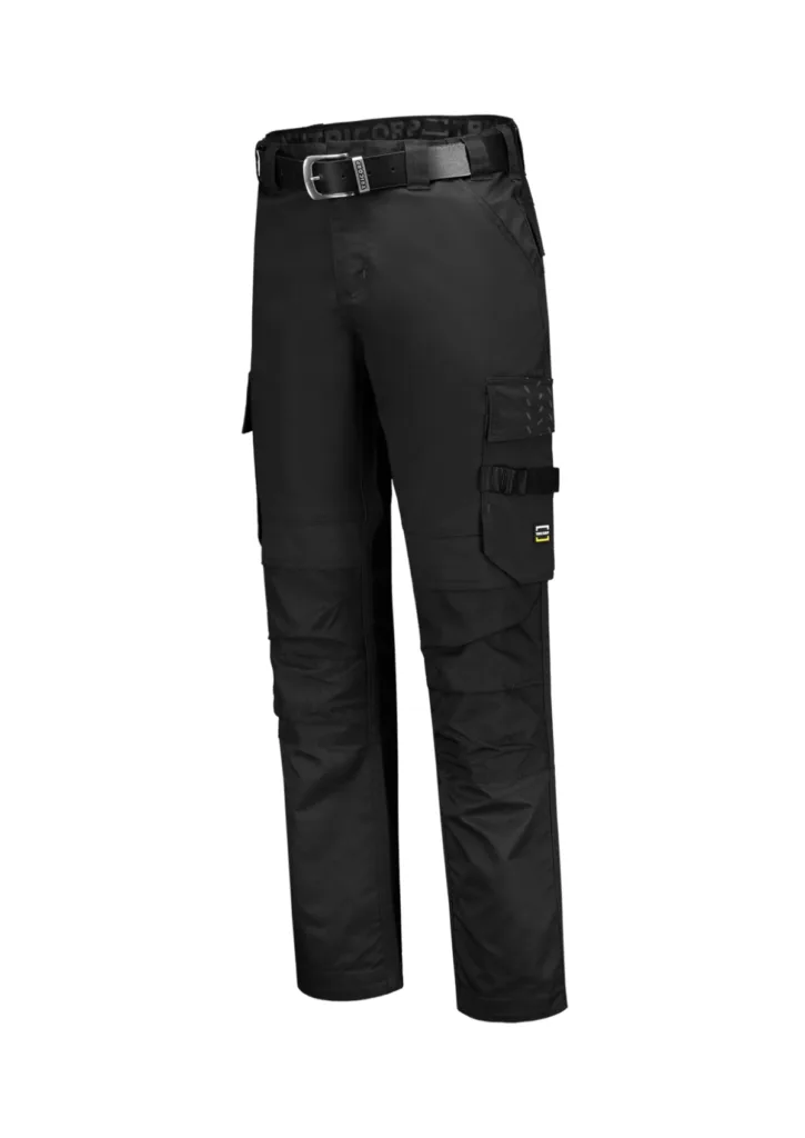Pracovní kalhoty TRICORP Work Pants Twill Cordura T63, unisex, černá