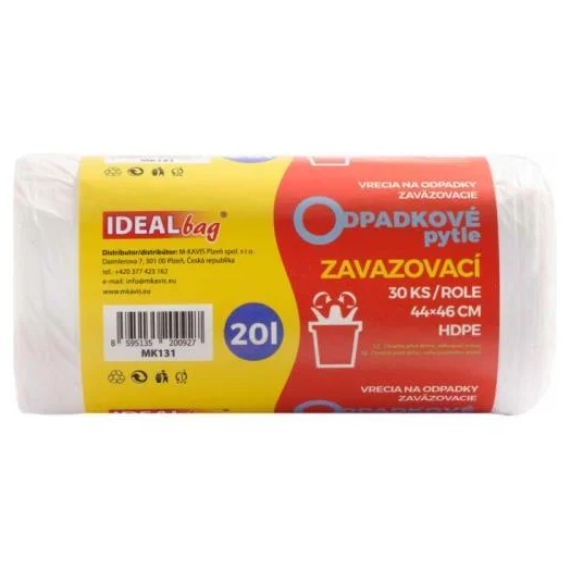 Sáčky do koše 20l zavazovací 30ks