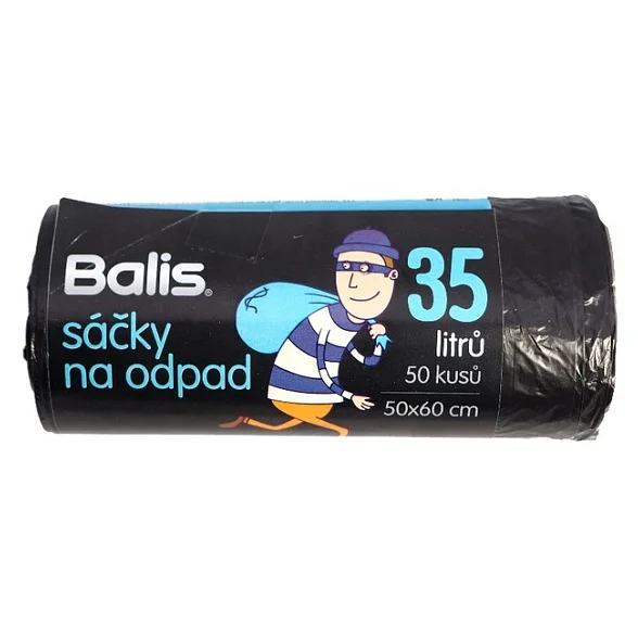 Sapler sáčky na odpad 35l hd balis 50ks