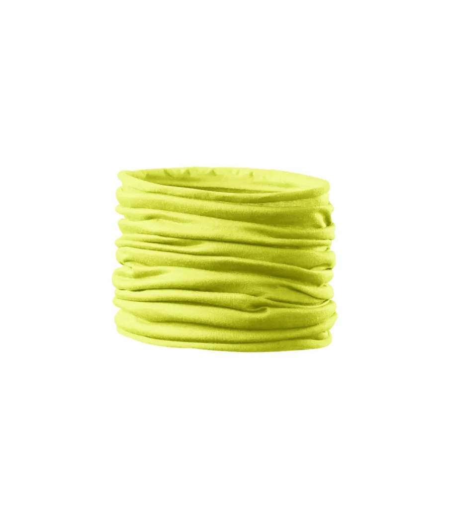 Šátek MALFINI Twister 328, neon yellow