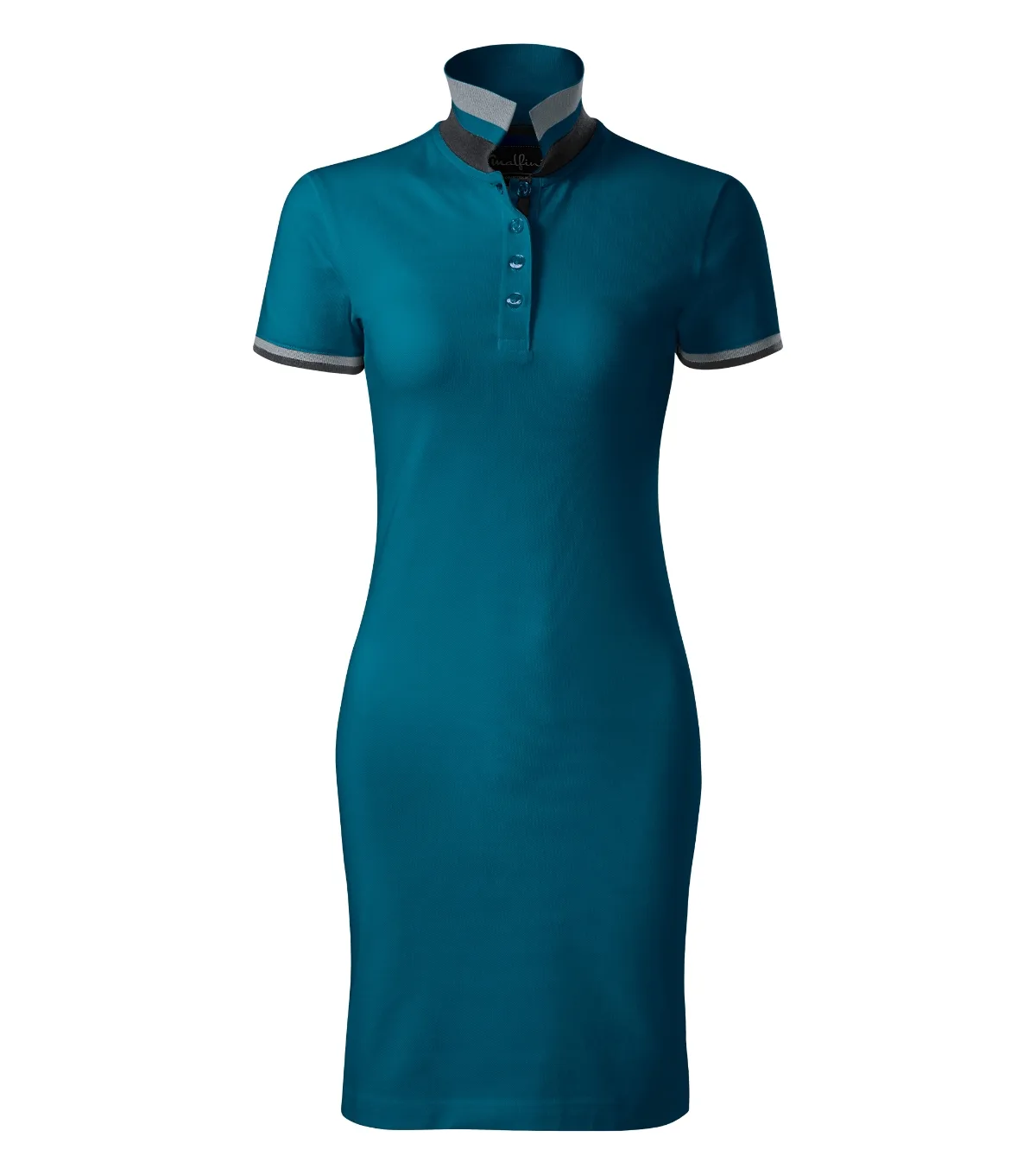 Šaty MALFINI Premium Dress up 271, dámské, petrolejová - Obrázek 2