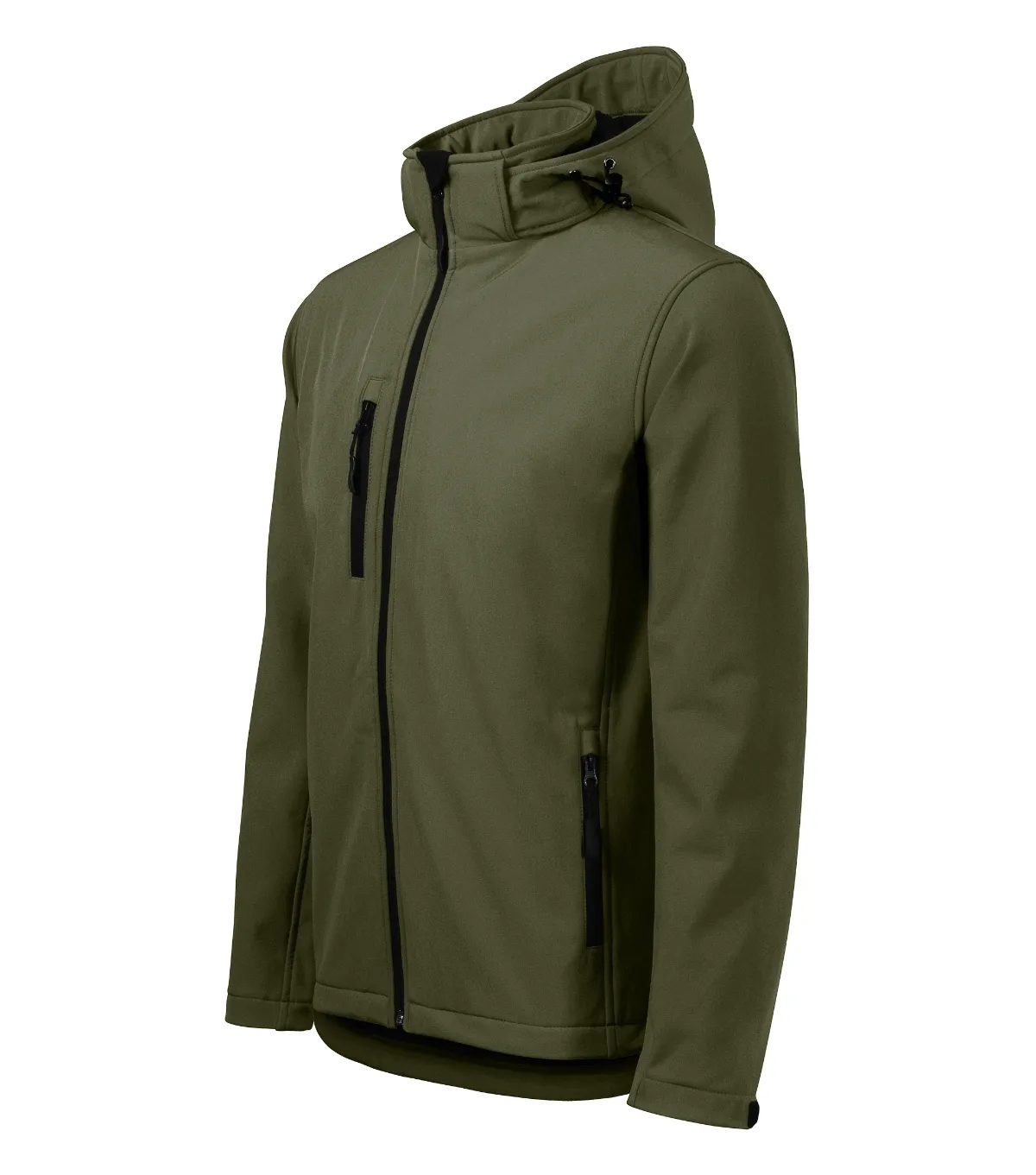 Softshellová bunda MALFINI Performance 522, pánská, military - Obrázek 3