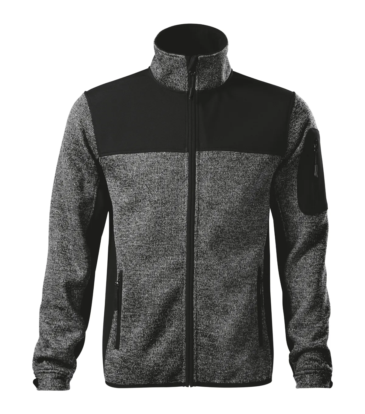 Softshellová bunda RIMECK Casual 550, pánská, knit gray - Obrázek 2